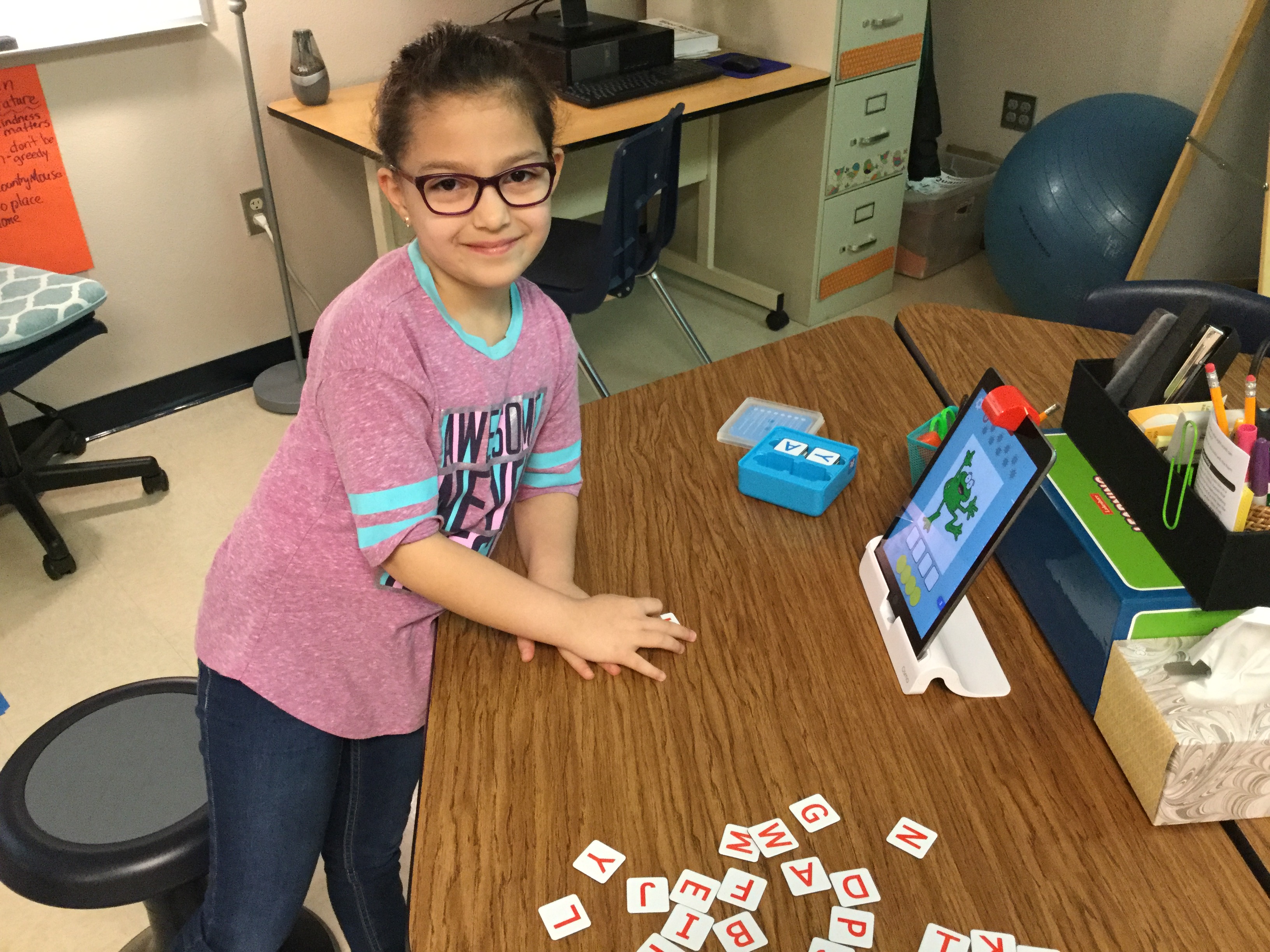 CRES Osmo in Ms. Hyden’s Class!
