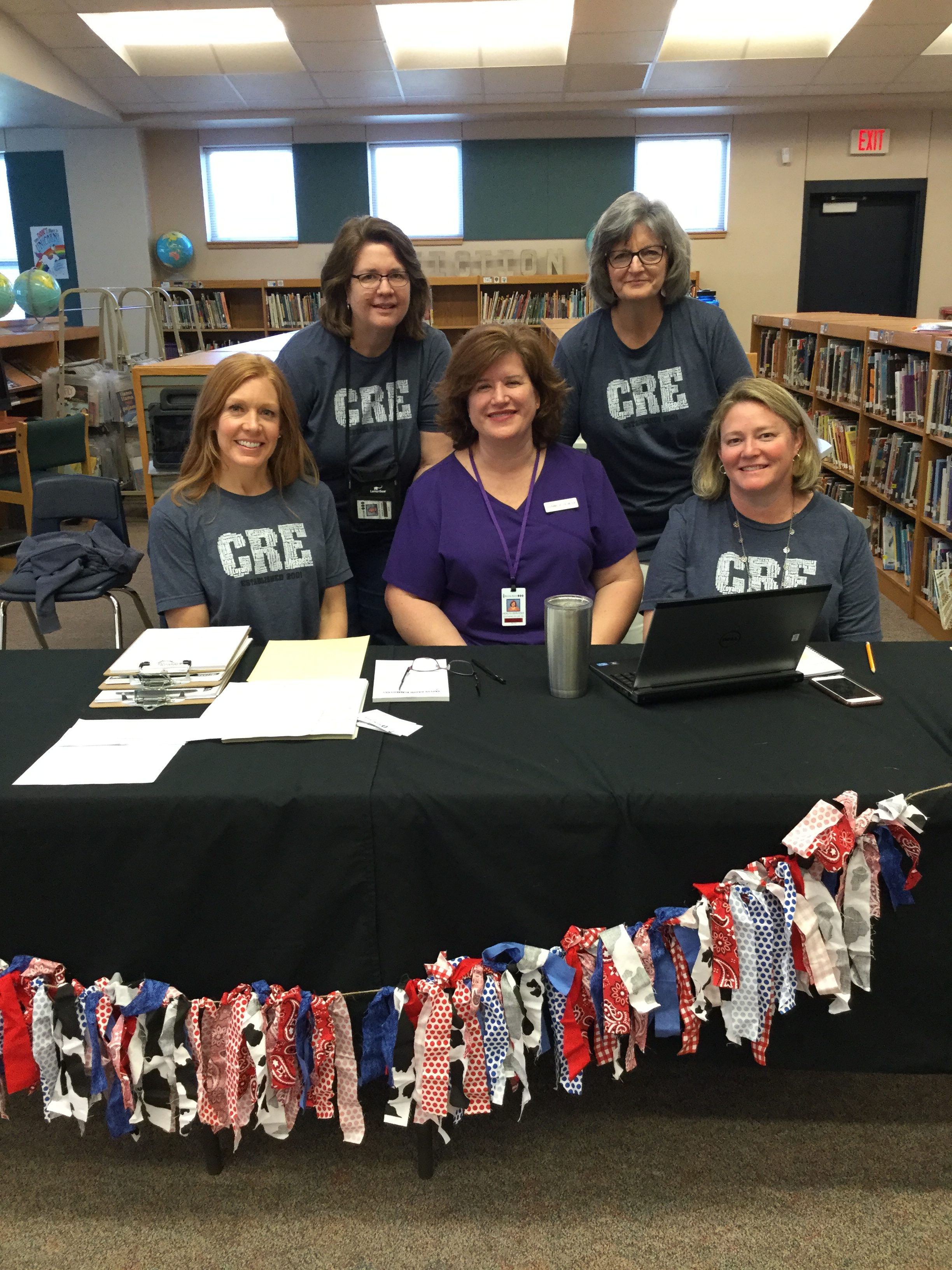 CRES Office Staff at Kinder Round Up!