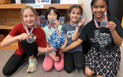 2023 Cactus Ranch Battle of the Bluebonnets Team scored a perfect score to tie for 1st place in the annual RRISD Battle of the Bluebonnets